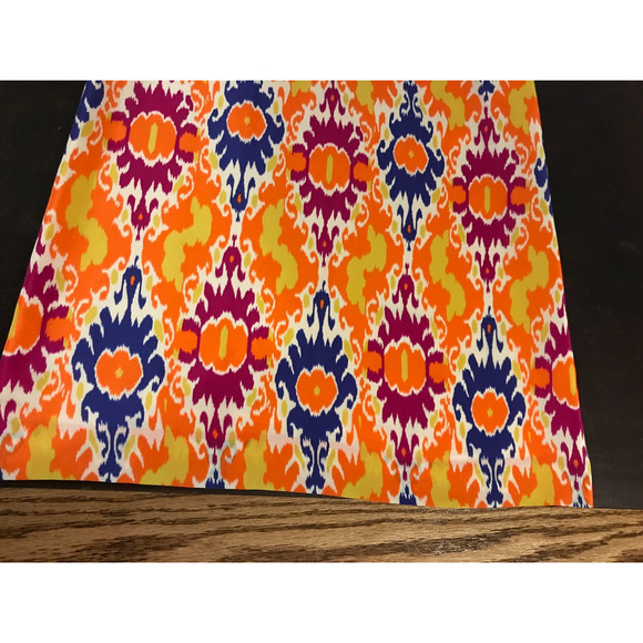 Anthropologie Floreat Kaleidoscope Print Silk Sequin Shift Dress - Size 10 - Picture 9 of 12